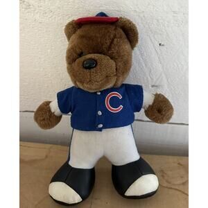 2001 Chicago Cubs MLB 8" Stuffed Teddy Bear Plush Toy